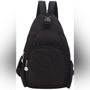 Small Black Women's Backpack lots of pockets and versatility